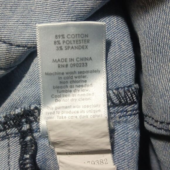 697339.....Pacsun Skinny Jeans Size 30, W27" 25"Inseam 10"Rise - Picture 6 of 6